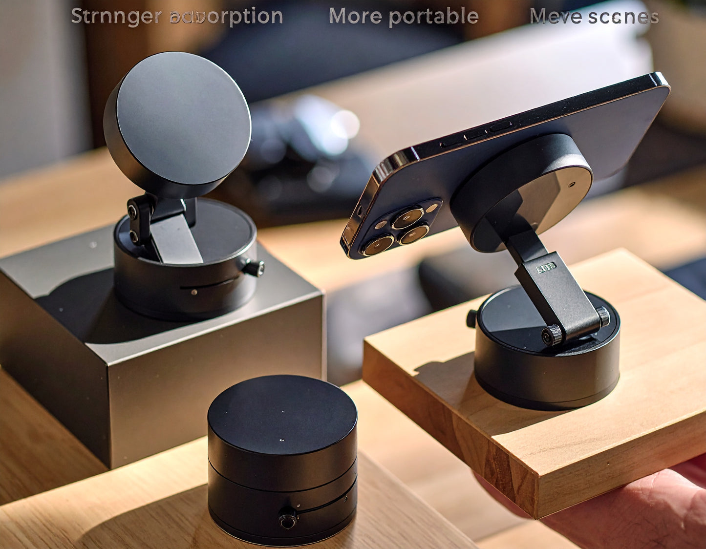 Multifunctional Magnetic Phone Holder – For Car, Home & Office Use