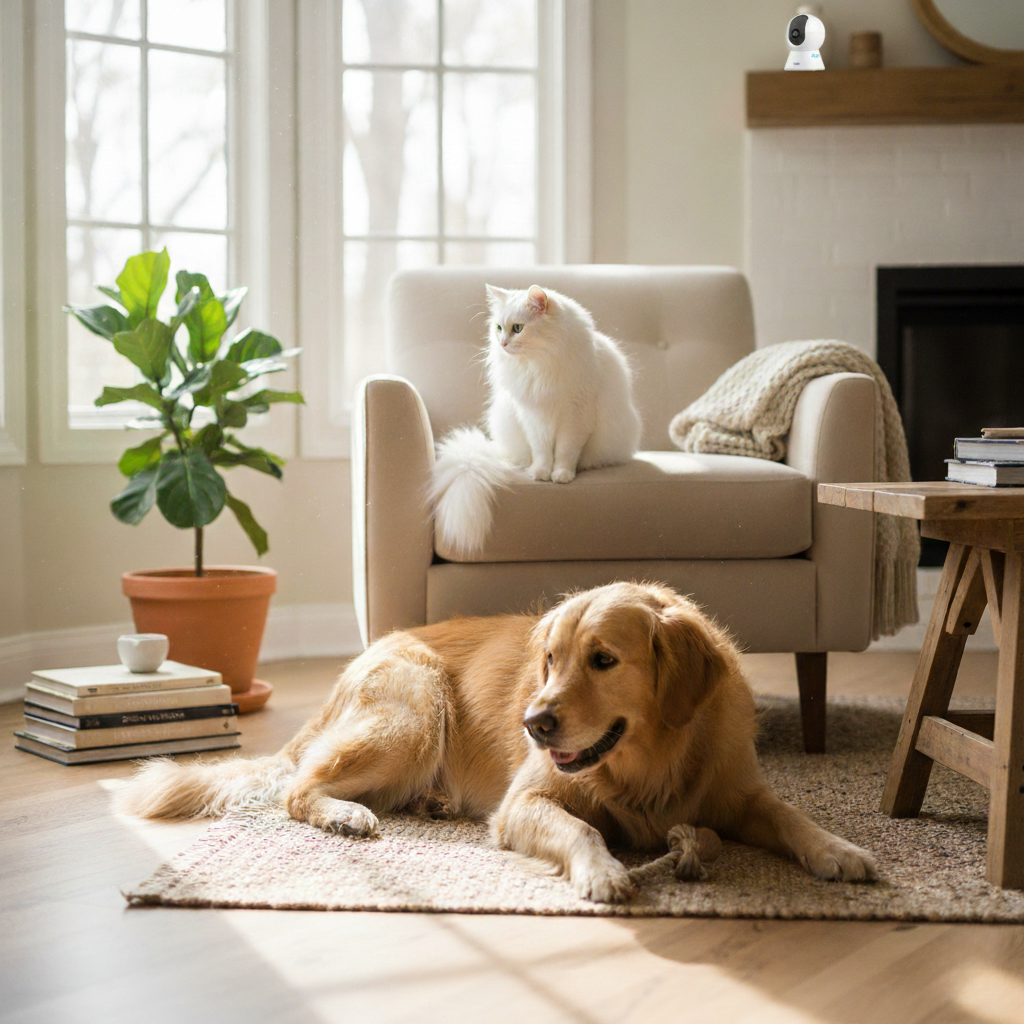 Camera – 360° Tracking & HD Night Vision