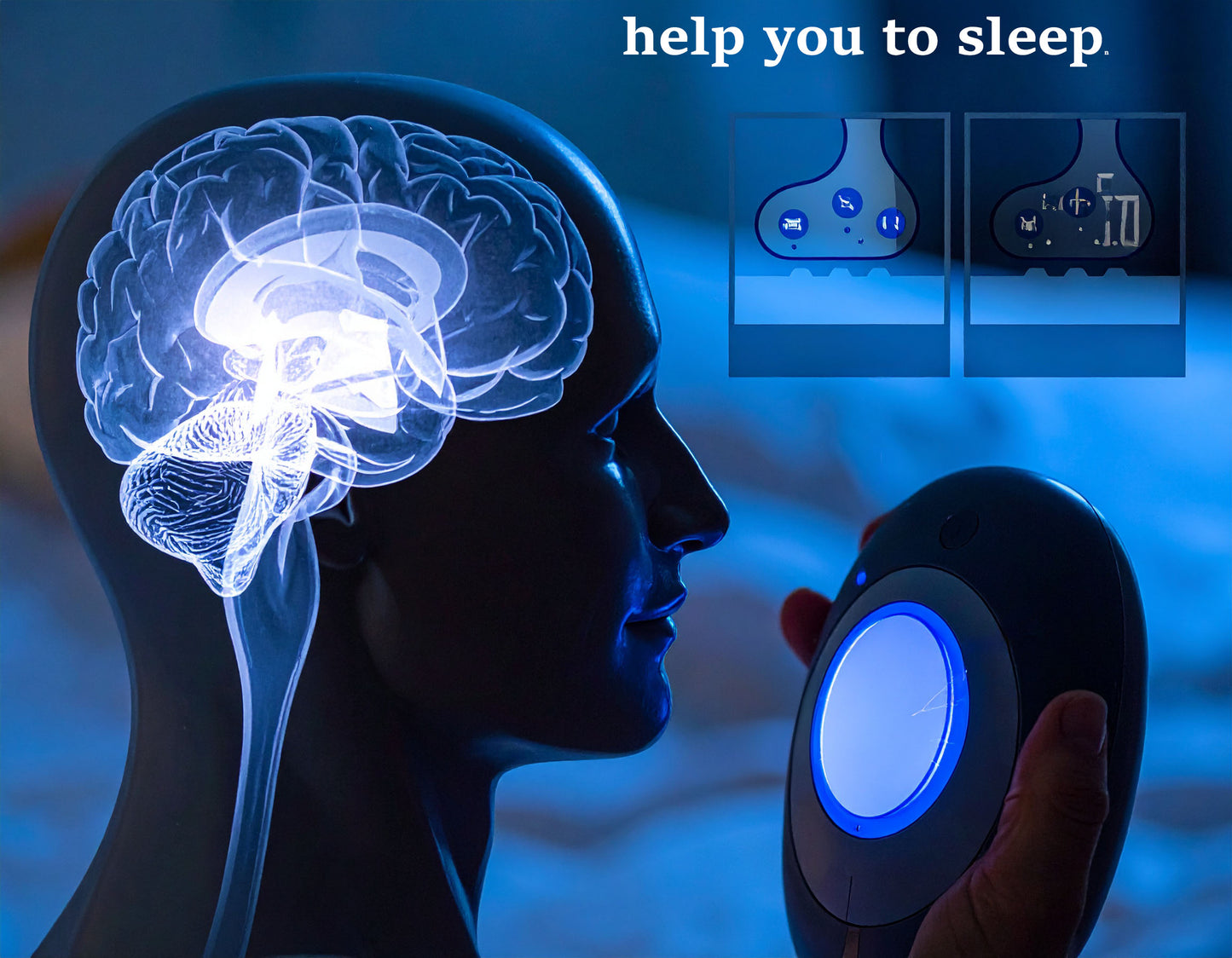 Sleep Aid Device – Handheld Relief for Insomnia, Anxiety & Stress