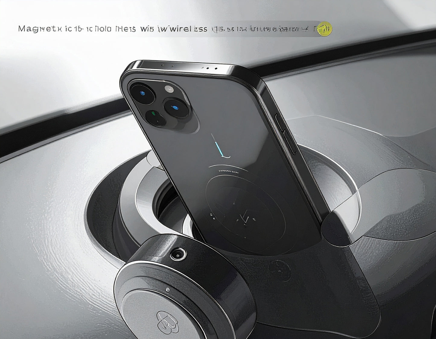 Magnetic Suction Cup Phone Holder – For Car, Home, & Office