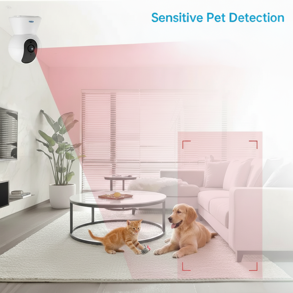 Camera – 360° Tracking & HD Night Vision