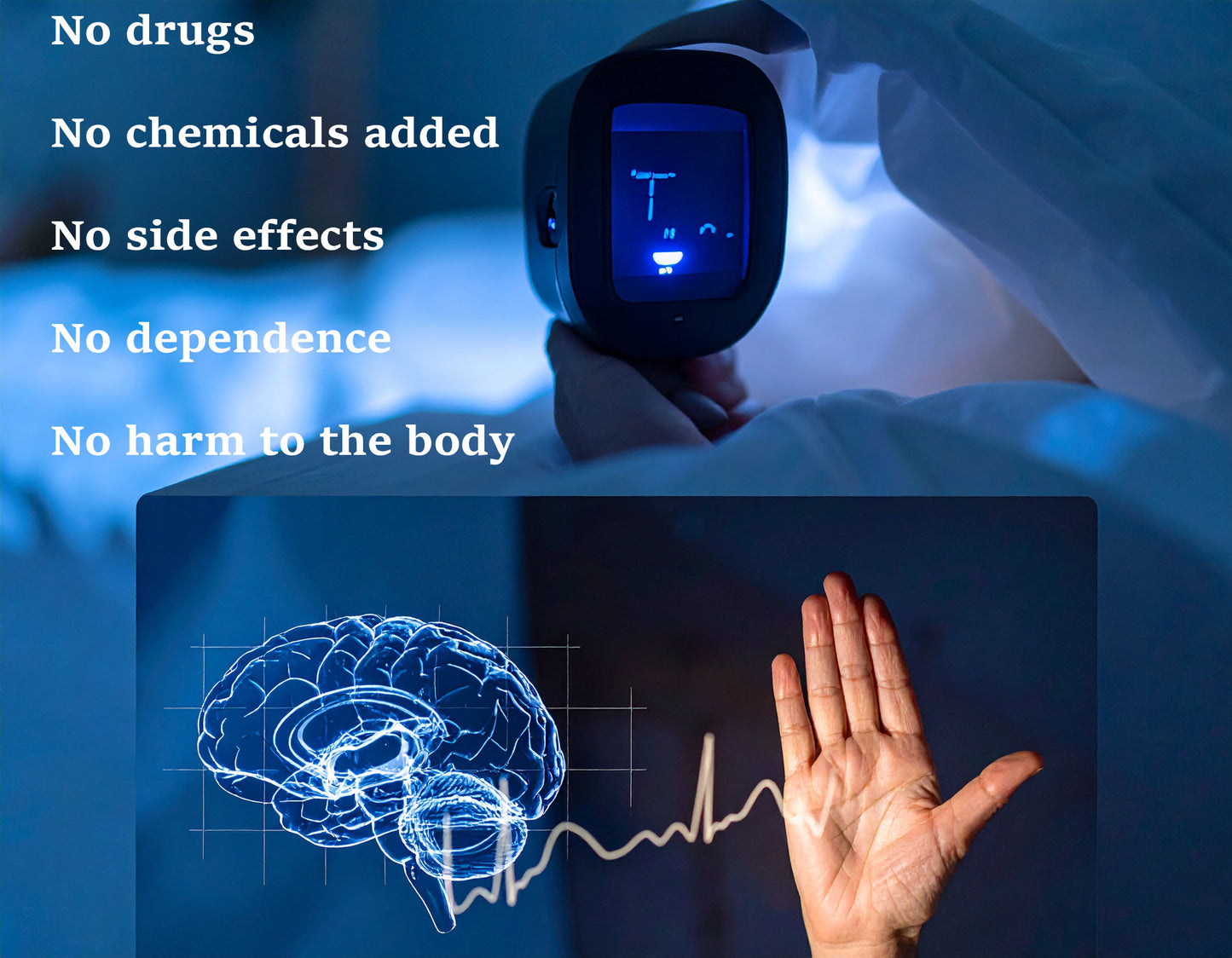 Sleep Aid Device – Handheld Relief for Insomnia, Anxiety & Stress